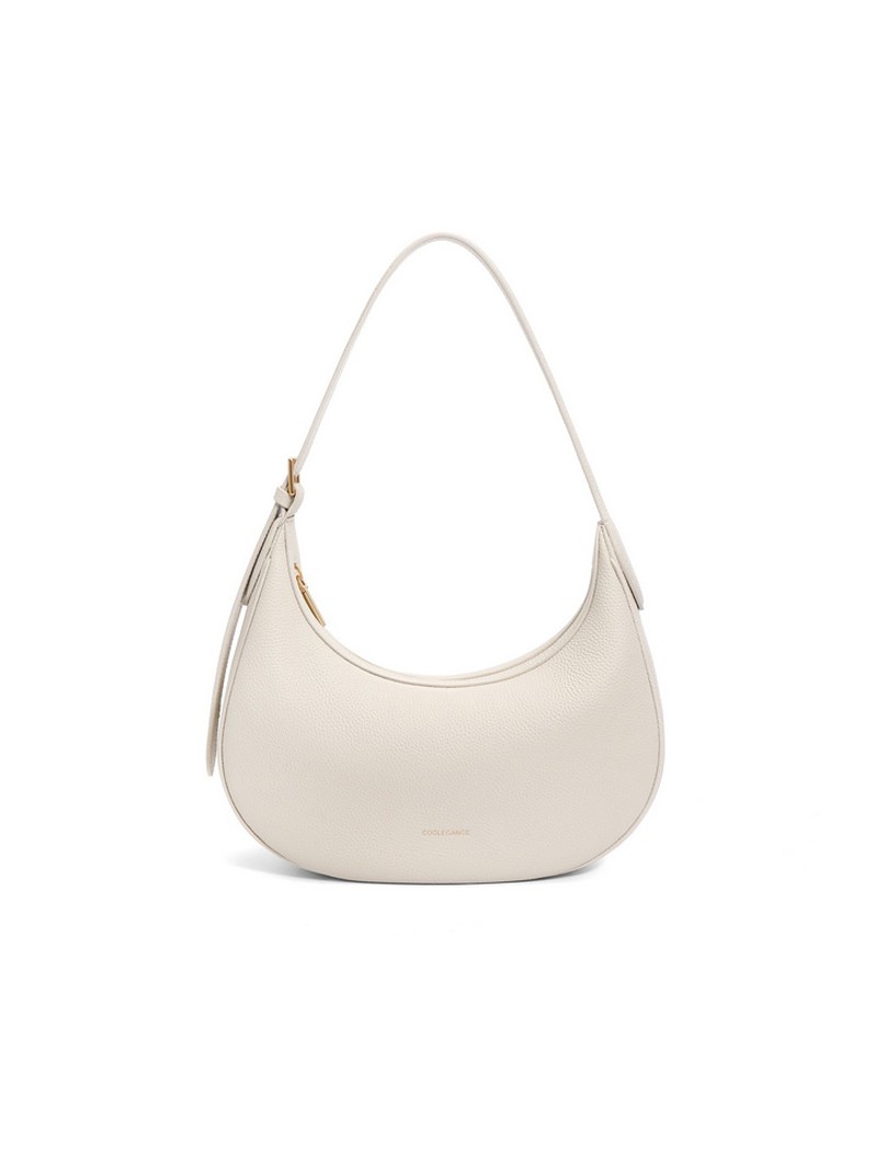 Tuscan Crescent one-shoulder leather underarm bag 