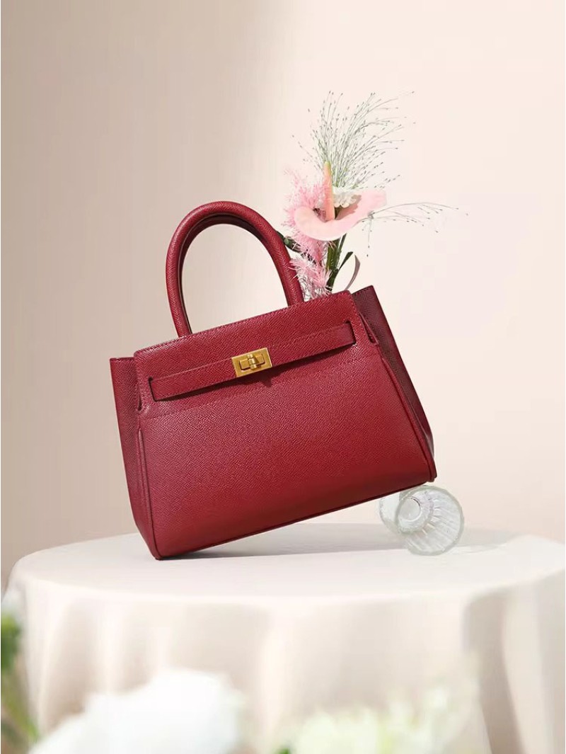 Red Handbag Female Wedding Bridal Bag Mom Premium Wedding Bag Large Capacity Commuter Bag 