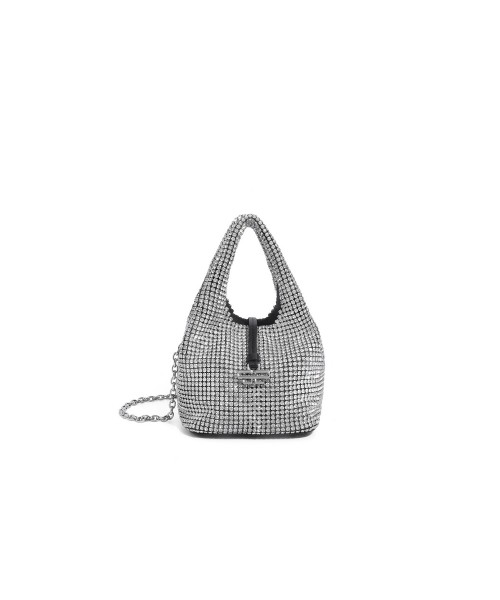 Bag Female Autumn Winter Exquisite Fashion Flash Diamond Single Shoulder Crossbody Bucket Bag