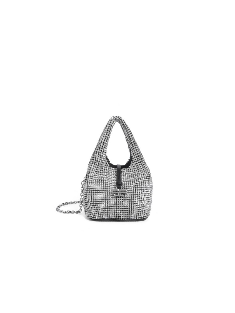 Bag Female Autumn Winter Exquisite Fashion Flash Diamond Single Shoulder Crossbody Bucket Bag