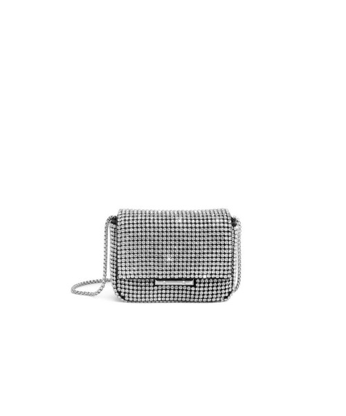  Fashionable high quality exquisite flash diamond single shoulder crossbody small square bag