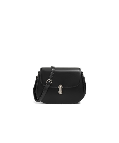  Simple retro high quality single shoulder crossbody bag saddle bag